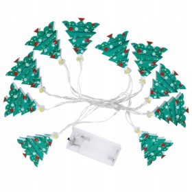   Karácsonyi világítás - 1 db karácsonyi lámpafüzér dekoratív LED lámpa