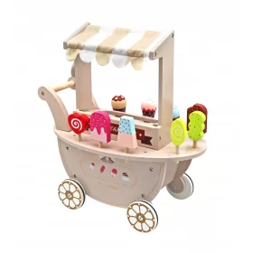  Meteor 16670 bézs színű kerekes fagyizó