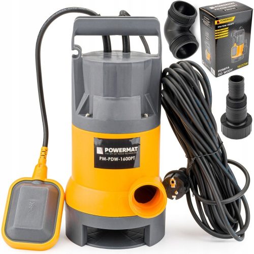  Powermat 1600 W búvárszivattyú 9500 l/h