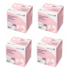  Meditrade fehér eldobható betétek 60 db.