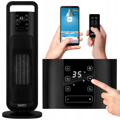 Hősugárzó - Farelka Yoer 2000W +ECO +WiFi elektromos fűtés