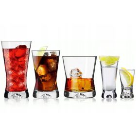   Koktél pohár - Krosno ivópoharak 300 ml 6 db + 4 egyéb termék