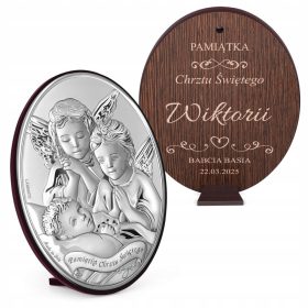   Emlékkép - EZÜST KÉP XL AJÁNDÉK AJÁNDÉK AJÁNDÉKKERESZTSÉGÉRE