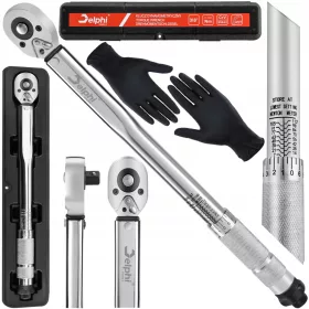    Delphi NYOMATÉKKULCS Nyomatéktartomány 7-112 Nm, 3/8" CrV zárral