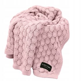   Baba takaró - Bambusz takaró 80x100 babylove, por rózsaszínű