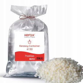   Gyertya kiegészítők - Természetes szójaviasz KeraSoy Container 1kg-os gyertyák