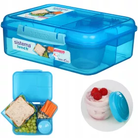   Tizedik doboz, üveg - Ebéddoboz reggeli nővér bento 1650ml ebéd