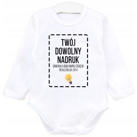   Gyermek body - A test színe saját grafikájával nyomtatás 68