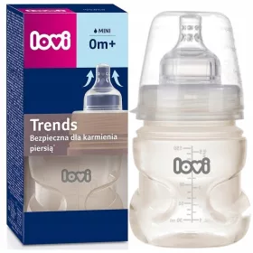 Bébiüveg - Tejpalack + dinamikus cumi lovi 120ml