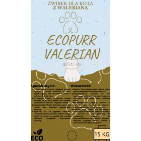   Alom nyulaknak és kis rágcsálóknak - Macska alom Valeriana -val - 15 kg - új !!!