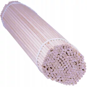    WatoLove vattacukor eszköz Vatacukor pálcikák bükk kerek 40 cm bézs/barna 1 W