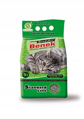 Alom nyulaknak és kis rágcsálóknak - Bentonite kavicsos Super Benek 25 L