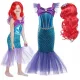 Lány jelmez - OUTFIT MERMAID ARIEL RUHA 116/122