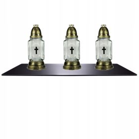  EDZETT ÜVEG GYERTYÁHOZ 40X30