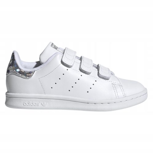 Gyermek sportcipők - Adidas Stan Smith gyerekcipő fehér tépőzáras 30