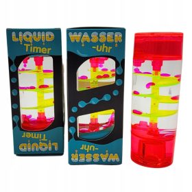   Óra a gyerekszobába - Spirális homokóra folyékony láva időzítővel hipnotizálja