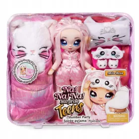    Mini baba Na! Tovább! Tovább! Meglepetés MGA Teens Slumber Party Mila Rose