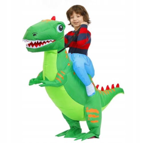Unisex gyerek jelmez - MEGBESZÉLÉS DINOSZAURUS T-REX JEMEZE FELFújható RUHA