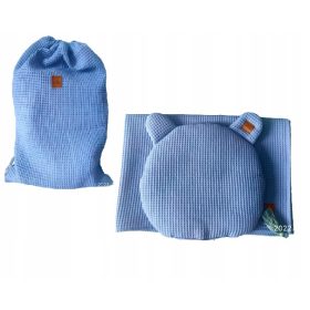   Baba takaró - takaró gofri párna óvodások 120x160 táska