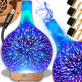   Párásító, légtisztító - Légzenériumi diffúzor aromaterápia + olajok