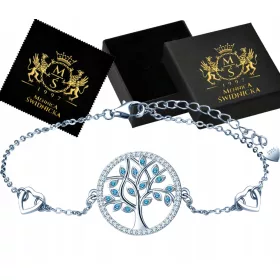  Ezüst Celebrity Tree of Life karkötő ajándék