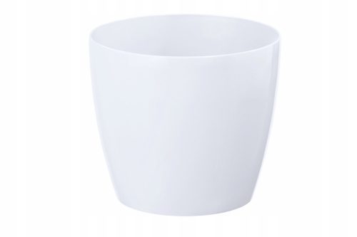  Lamela virágcserép 30 cm x 30 x 26,5 cm átmérője 30 cm műanyag fehér