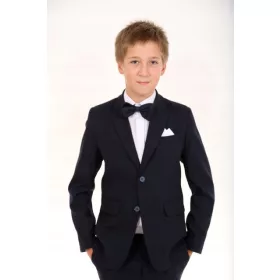   Fiú öltöny - Sötétkék áldozóruha - MÉRETRE KÉSZÍTETT