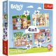 Klasszikus puzzle - Mágneses babola mozaik piaza Magney Panda oktatási érzékelő