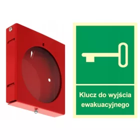   SELGROS egészségügyi és biztonsági kulcsos szekrény, egyajtós, 9,8 cm x 9 cm