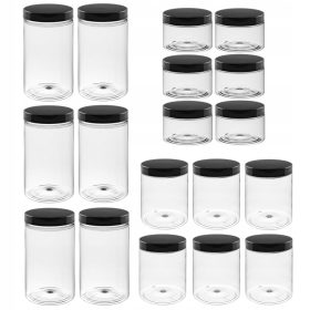   Élelmiszertartó - ÜVEG KÉSZLET ételtartó 1,5 l 1 l 0,5 l