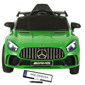   Elektromos játékautó - Mercedes GTR-S 4x4 autó akkumulátorhoz EVA PITIT 2,4 G USB LED táblák
