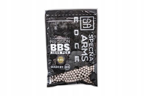 Airsoft labdák - Specna Arms Edge BLS -rel - 0,48 g golyók - 1000 db.