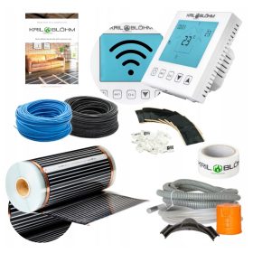  FŰTŐFÓLIA SZETT 8m2 140W/m2+Groen T-2 WiFi