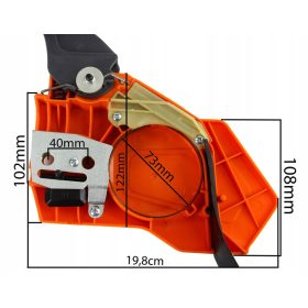   Védőburkolat a szerszámokhoz - CS-65T DÉMON FŰRÉSZ FÉKHEZ