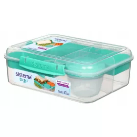   Tizedik doboz, üveg - Ebéddoboz bento box 1.65 l sistema reggeli