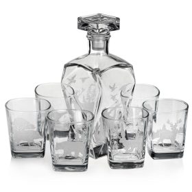   Kancsó - Hunting Glass-Krosno Szett ajándék vadásznak, 0,7 l