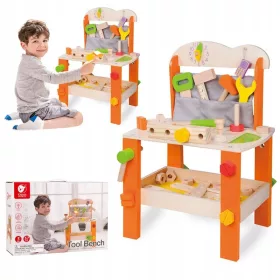   Unisex gyerek jelmez - Klasszikus World Wooden Workshop 37 szerszámmal a mini-Menulers számára!