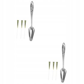   Papagáj etető, itató - Műanyag kanál etető tömlő madarak számára, 2 készlet