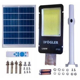 Solar LED utcai lámpa 1200W Przemyslowa 40kmah