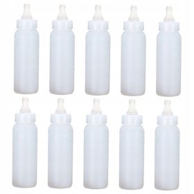   Papagáj etető, itató - Műanyag palackok csecsemőknek sertés tej kotyza 10 db