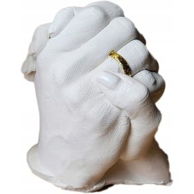   Emlékkép - A fonott kezek öntőkészlete 500 g ajándékötlet, szuvenír m