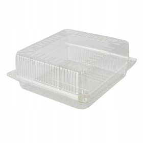   Eldobható étkészlet - Tartályos doboz, torta csomagolás, 50 db. 2L esküvői áldozás