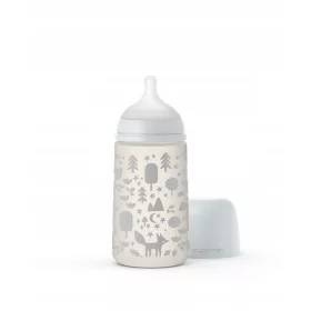 Bébiüveg - Suavinex palack sx pro Fox 270ml szürke