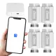  4 db termosztatikus fej + TUYA Wi-Fi ZigBee átjáró készlet
