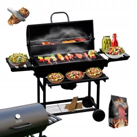  Velaco faszén grill 70 x 35 cm