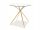 Signal GLAMOUR kerek asztal 80 x 80 x 75 cm arany