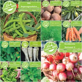  Zöldségmag készlet BIO SEEDS 10 csomag