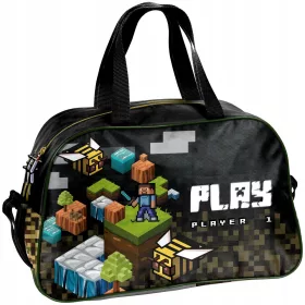   Iskolai sporttáska - Utazótáska medencéhez, óvoda utazáshoz a Minecraft számára