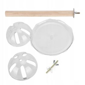   Papagáj etető, itató - Pet Birds játék, kovácsoló golyó tartós, ellenálló