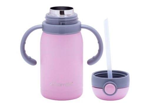 Bögre, üveg csecsemőnek - Thermos Bidon termál bögre 300 ml üveg Kamille gyerekek